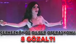 Çerkezköy’de Dilber Operasyonu: 8 gözaltı