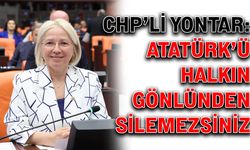 CHP’li Yontar: Atatürk’ü halkın gönlünden silemezsiniz