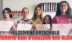 Yıldızkent Ortaokulu, Türkiye’deki 8 okuldan biri oldu