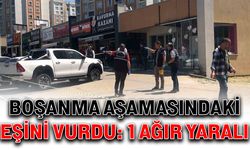 Boşanma aşamasındaki eşini vurdu: 1 ağır yaralı