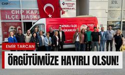 CHP Kapaklı İlçe Başkanlığı minibüs satın aldı