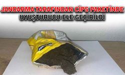 Jandarma tarafından cips paketinde uyuşturucu ele geçirildi