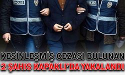 Kesinleşmiş cezası bulunan 2 şahıs Kapaklı’da yakalandı