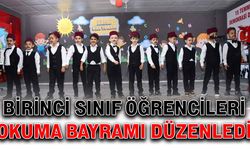 Birinci sınıf öğrencileri Okuma Bayramı düzenledi