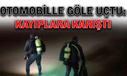 Otomobille göle uçtu: Kayıplara karıştı