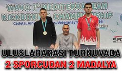 Uluslararası turnuvada 2 sporcudan 2 madalya