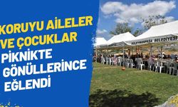 Koruyucu aileler ve çocuklar piknikte gönüllerince eğlendi