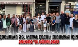 Çocuklar 22. Metal Çocuk Kurultayı için Ankara’ya uğurlandı