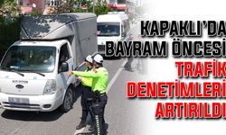 Kapaklı’da bayram öncesi trafik denetimleri artırıldı