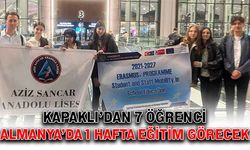 Kapaklı’dan 7 öğrenci Almanya’da 1 hafta eğitim görecek