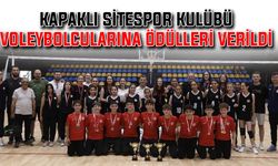 Kapaklı Sitespor Kulübü voleybolcularına ödülleri verildi