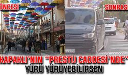 Kapaklı’nın “Prestij Caddesi’nde” yürü yürüyebilirsen