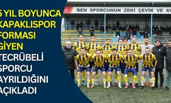 5 yıl boyunca Kapaklıspor forması giyen tecrübeli sporcu, ayrılığını açıkladı