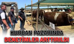 Kurban pazarında denetimler arttırıldı