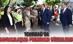 Tekirdağ’da bayramlaşma programı düzenlendi