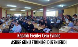 Kapaklı Erenler Cem Evinde aşure günü etkinliği düzenlendi