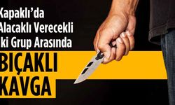 Kapaklı’da alacak verecekli iki grup arasında bıçaklı kavga