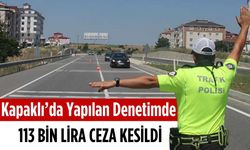 Kapaklı’da yapılan denetimde 113 bin lira ceza yazıldı