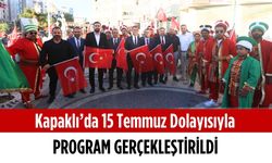 Kapaklı’da 15 Temmuz dolayısıyla program gerçekleştirildi