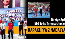 Türkiye Açık Kick Boks Turnuvası’ndan Kapaklı’ya 2 madalya