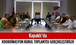 Kapaklı’da koordinasyon kurul toplantısı gerçekleştirildi