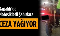 Kapaklı’da motosikletli şahıslara ceza yağıyor