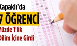 Kapaklı’da 7 öğrenci yüzde 1’lik dilim içine girdi