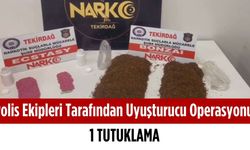 Polis ekipleri tarafından uyuşturucu operasyonu: 1 tutuklama