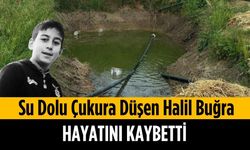 Su dolu çukura düşen Halil Buğra, hayatını kaybetti