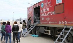 Deprem Simülasyon Tırı bugün Kapaklı’da