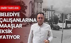 Başkan Tarcan: Belediye çalışanlarına maaşlar eksik yatıyor