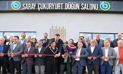 Çukuryurt Düğün Salonu düzenlenen törenle hizmete açıldı