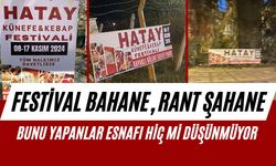 “Festival bahane, rant şahane”