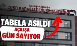 Tabelası asıldı: Açılışa gün sayıyor