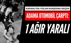 Kapaklı’da yolun karşısına geçen adama otomobil çarptı: 1 ağır yaralı