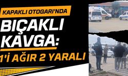 Kapaklı Otogarı’nda bıçaklı kavga: 1’i ağır 2 yaralı