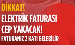 Dikkat! Elektrik faturanız 2 kat fazla gelebilir