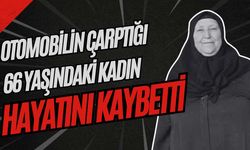 Otomobilin çarptığı 66 yaşındaki kadın hayatını kaybetti