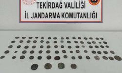 Jandarma tarafından 79 sikke ele geçirildi