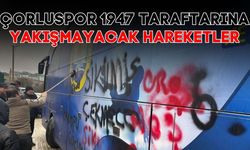 Çorluspor 1947 taraftarına yakışmayacak hareketler