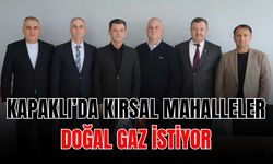 Kapaklı’da kırsal mahalleler doğal gaz istiyor