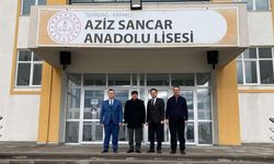 Kaymakam Gürdal’dan Aziz Sancar Anadolu Lisesine ziyaret