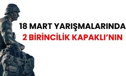 18 Mart Yarışmalarında 2 birincilik Kapaklı’nın