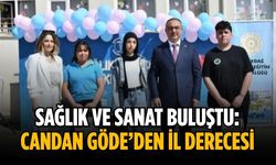 Sağlık ve sanat buluştu: Candan Göde’den il derecesi