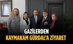 Gazilerden Kaymakam Gürdal’a ziyaret