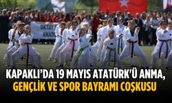 Kapaklı’da 19 Mayıs Atatürk'ü Anma, Gençlik ve Spor Bayramı coşkusu