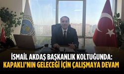 İsmail Akdaş başkanlık koltuğunda: Kapaklı’nın geleceği için çalışmaya devam