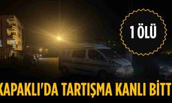 Kapaklı'da tartışma kanlı bitti: 1 ölü