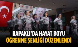 Kapaklı’da Hayat Boyu Öğrenme Şenliği düzenlendi