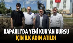 Kapaklı’da yeni Kur’an Kursu için ilk adım atıldı